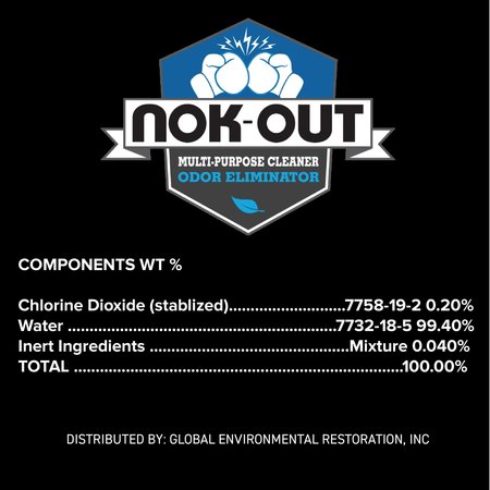 Nok-Out NOK OUT Multipurpose Odor Eliminator & Cleaner, 32 Fl Oz Spray NO-32-12